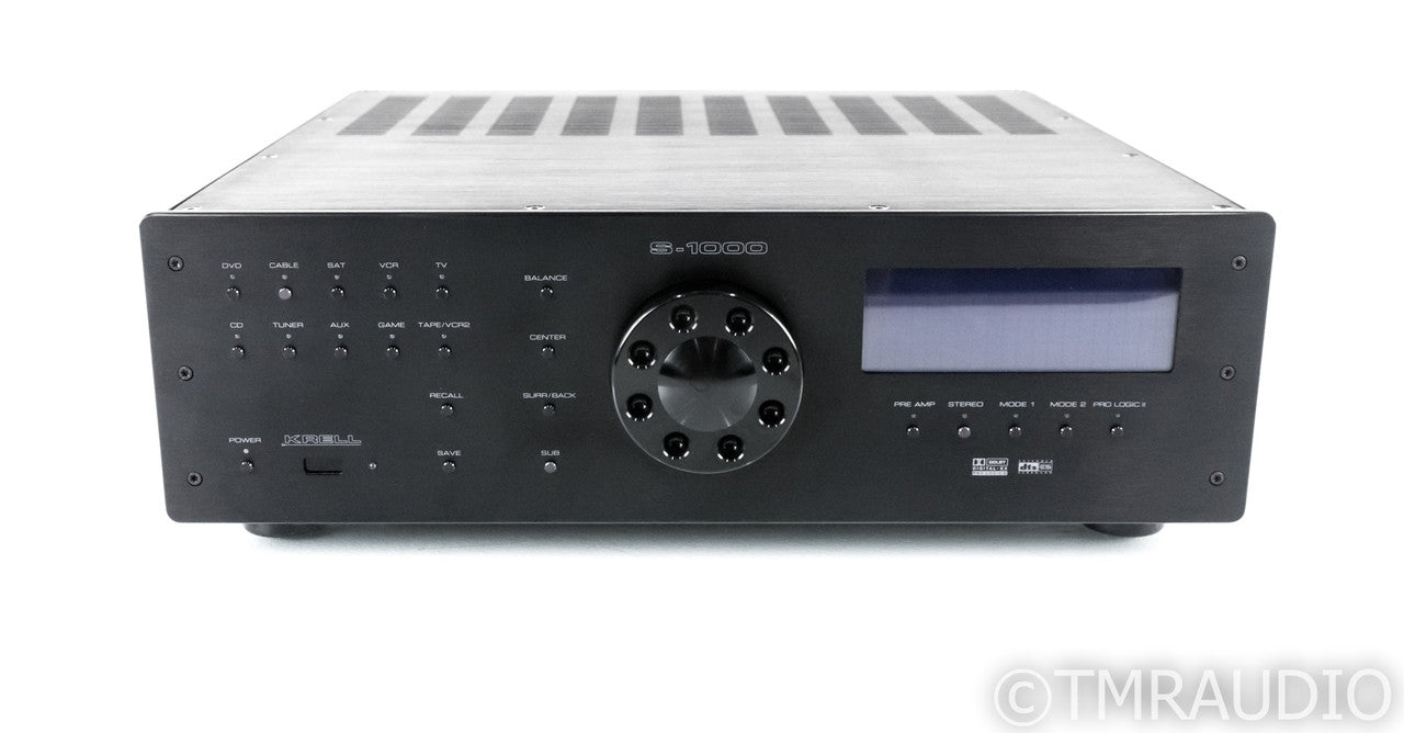 Krell S1000 7.1 Channel Home Theater Processor; S-1000; Remote