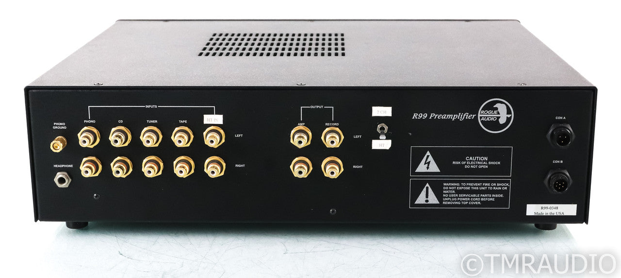 Rogue Audio Magnum R99 Stereo Tube Preamplifier; Remote; Black