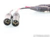 Amplifier Surgery Silver-Plated XLR Cables; 4" Pair Interconnects