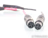 Amplifier Surgery Silver-Plated XLR Cables; 4" Pair Interconnects