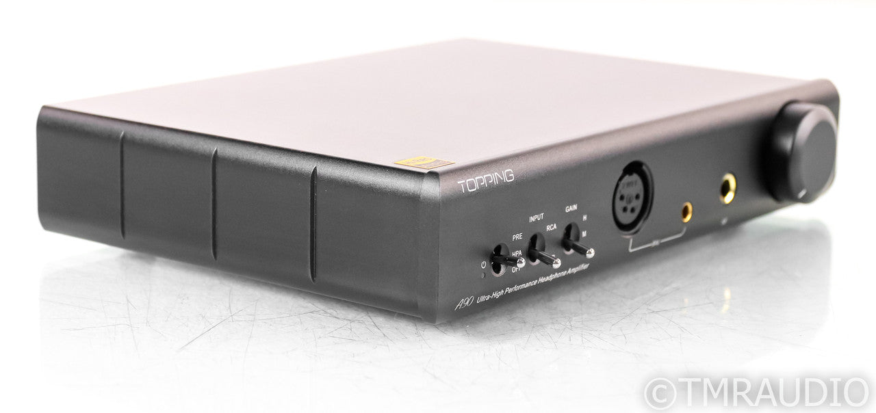 Topping A90 Headphone Amplifier; A-90; Black