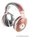 Focal Stellia Closed Back Headphones; Brown Leather Pair