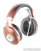Focal Stellia Closed Back Headphones; Brown Leather Pair