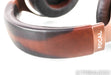 Focal Stellia Closed Back Headphones; Brown Leather Pair