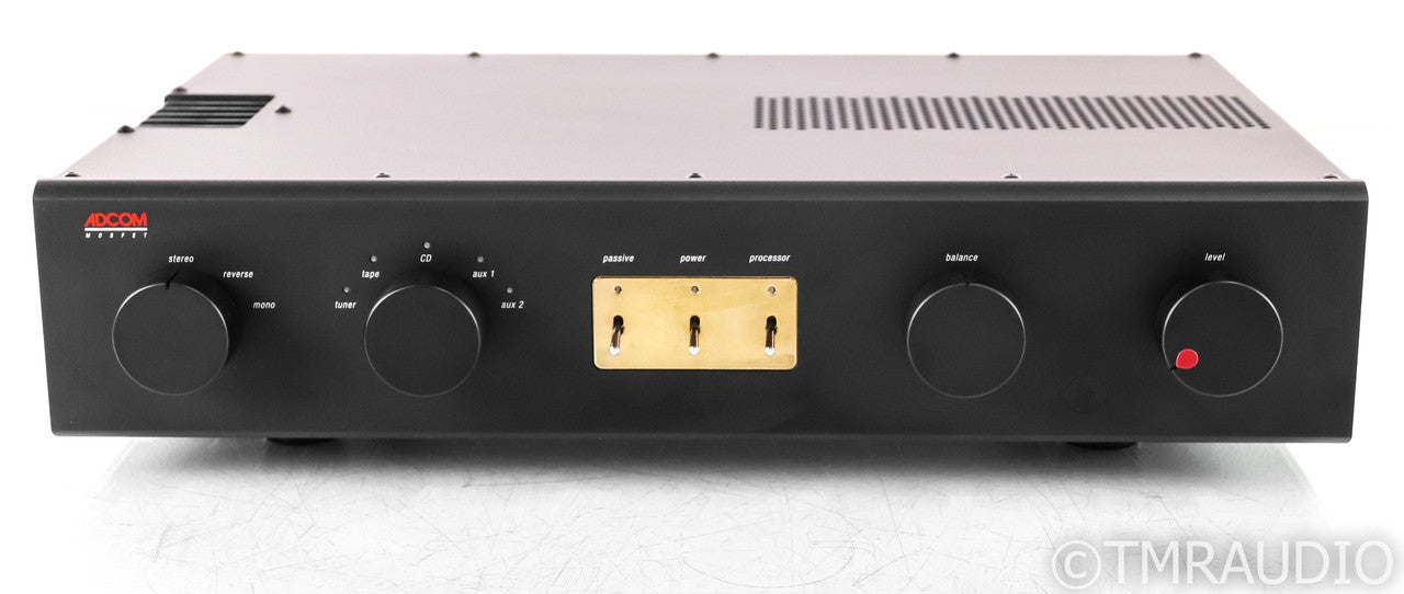 Adcom GFP-750 Stereo Preamplifier; GFP750; Remote; Black