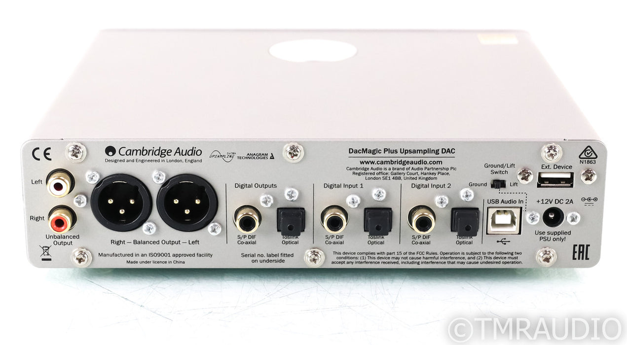 Cambridge Audio DacMagic Plus DAC; D/A Converter; USB