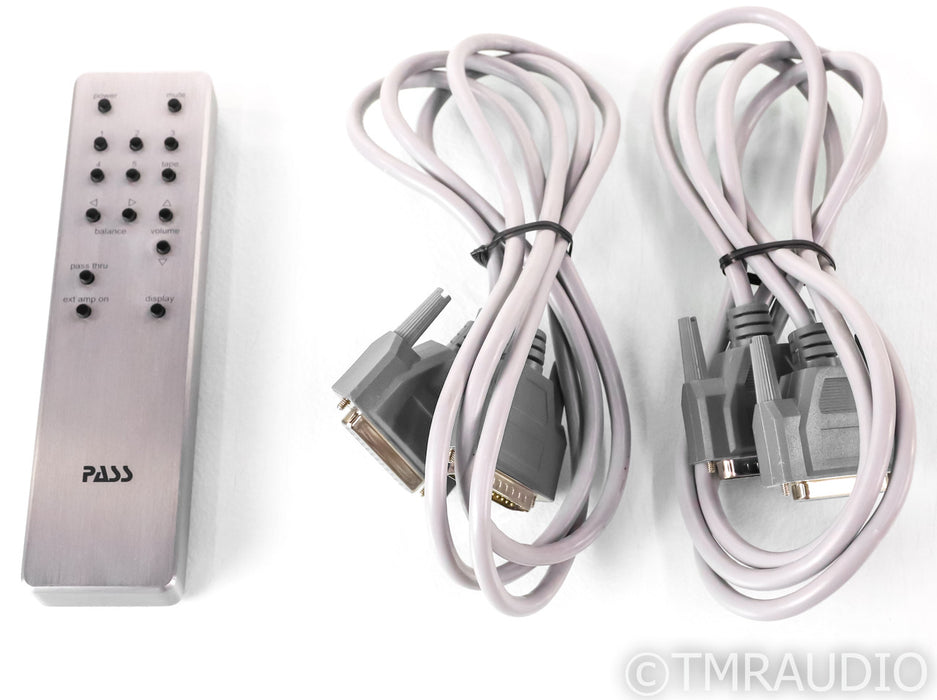 Pass Labs XP-30 Dual Mono Preamplifiers; XP30; Silver Pair; Power Supply; Remote