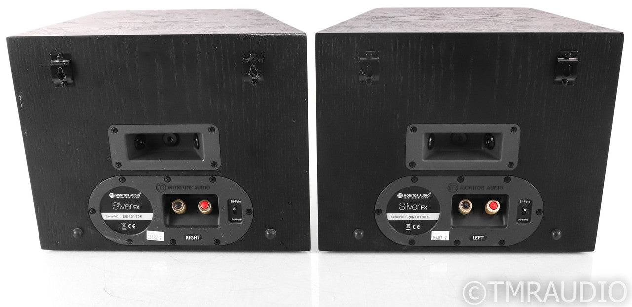 Monitor Audio Silver FX Wall Mount Surround Speakers; FX; Black Pair