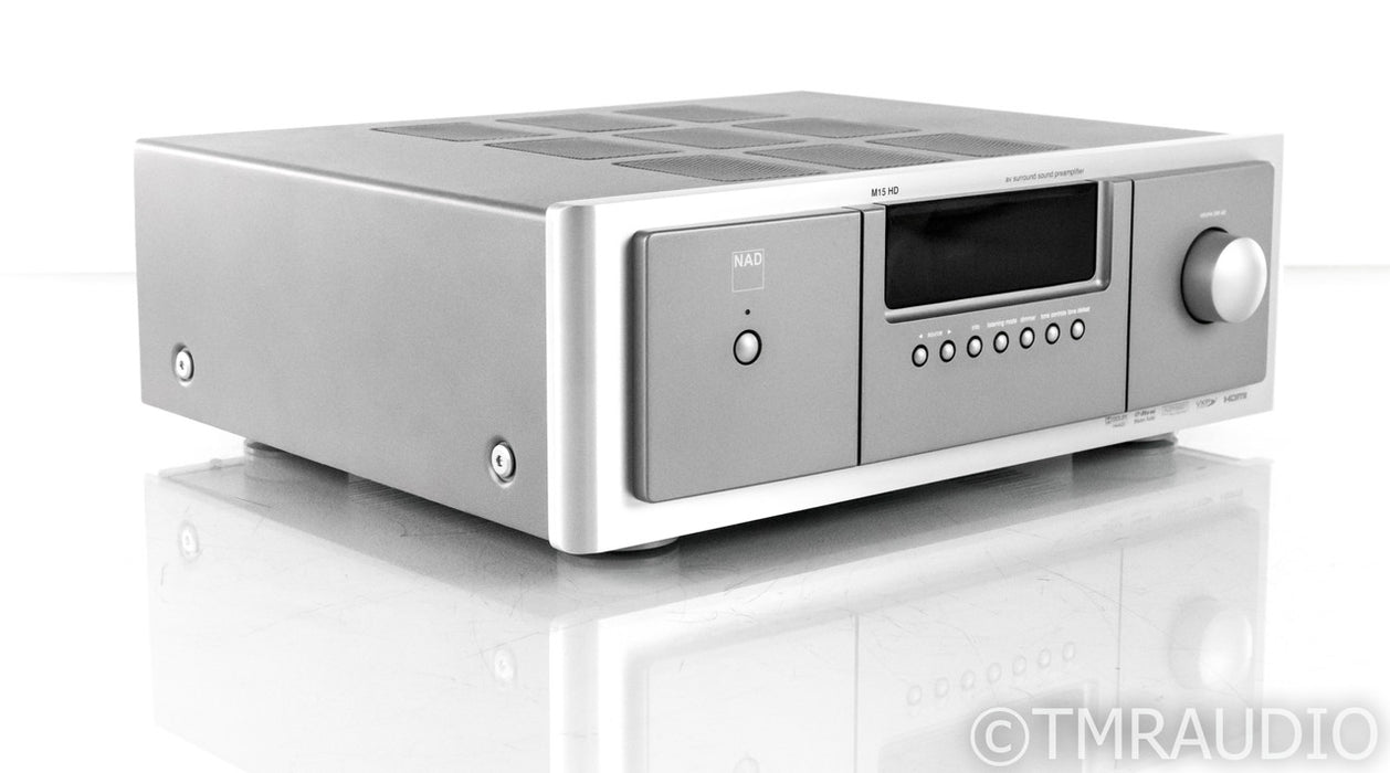 NAD M15 HD2 7.1 Channel Home Theater Processor; VM300 4K HDMI Board (No Remote)