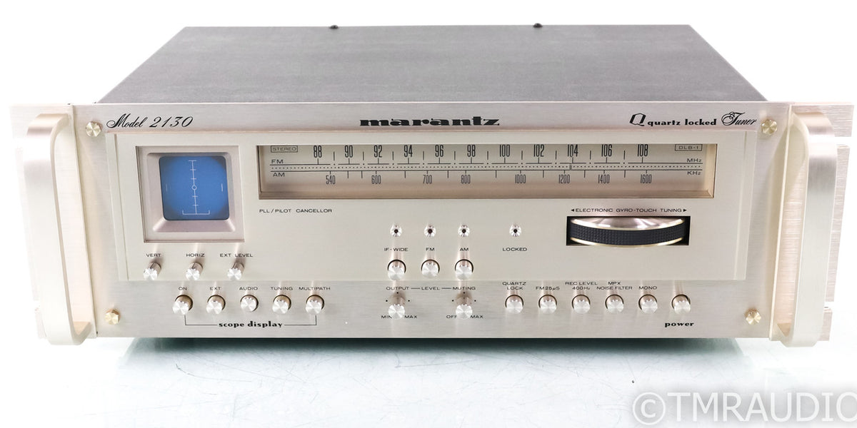 Marantz Model 2130 Vintage AM / FM Tuner; Oscilloscope