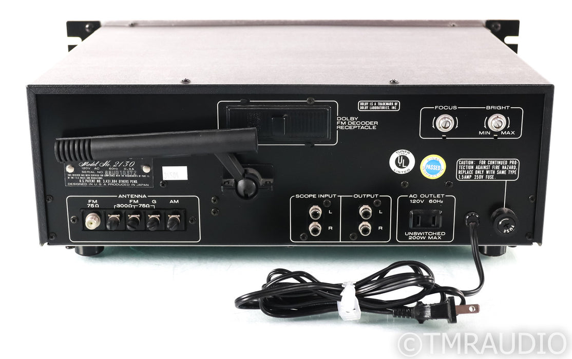 Marantz Model 2130 Vintage AM / FM Tuner; Oscilloscope; Collectible