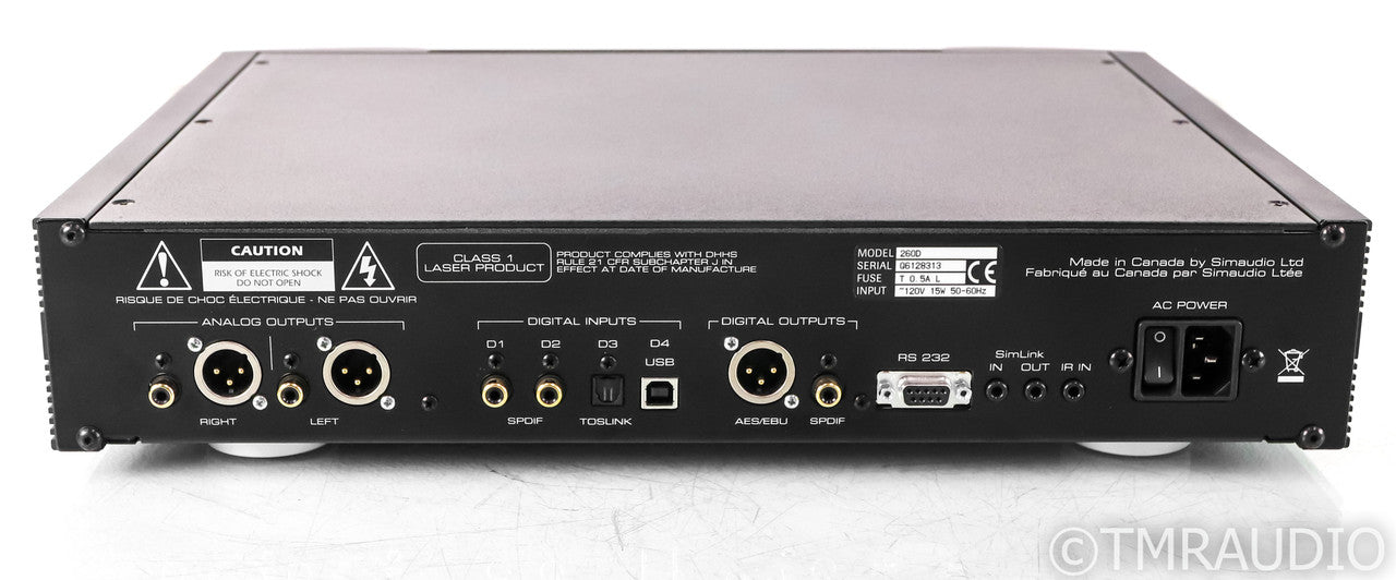 Simaudio Moon Neo 260D CD Player; DAC; 260-D; USB