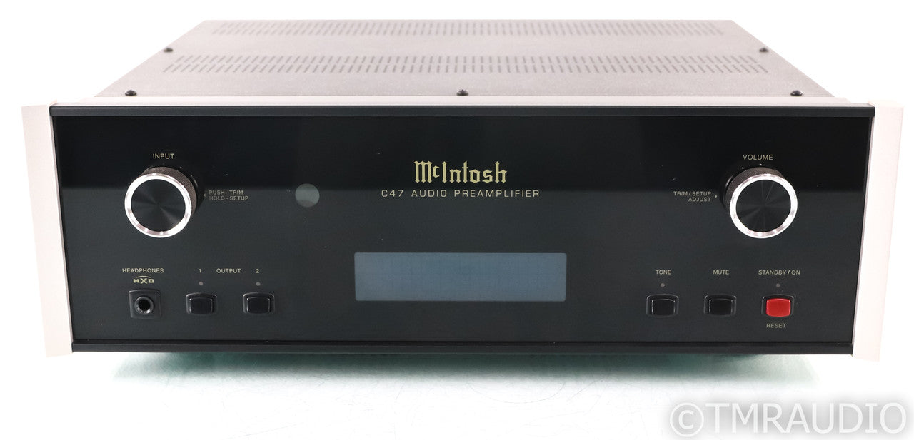 McIntosh C47 Stereo Preamplifier; C-47; Remote; MM / MC Phono; D/A Converter