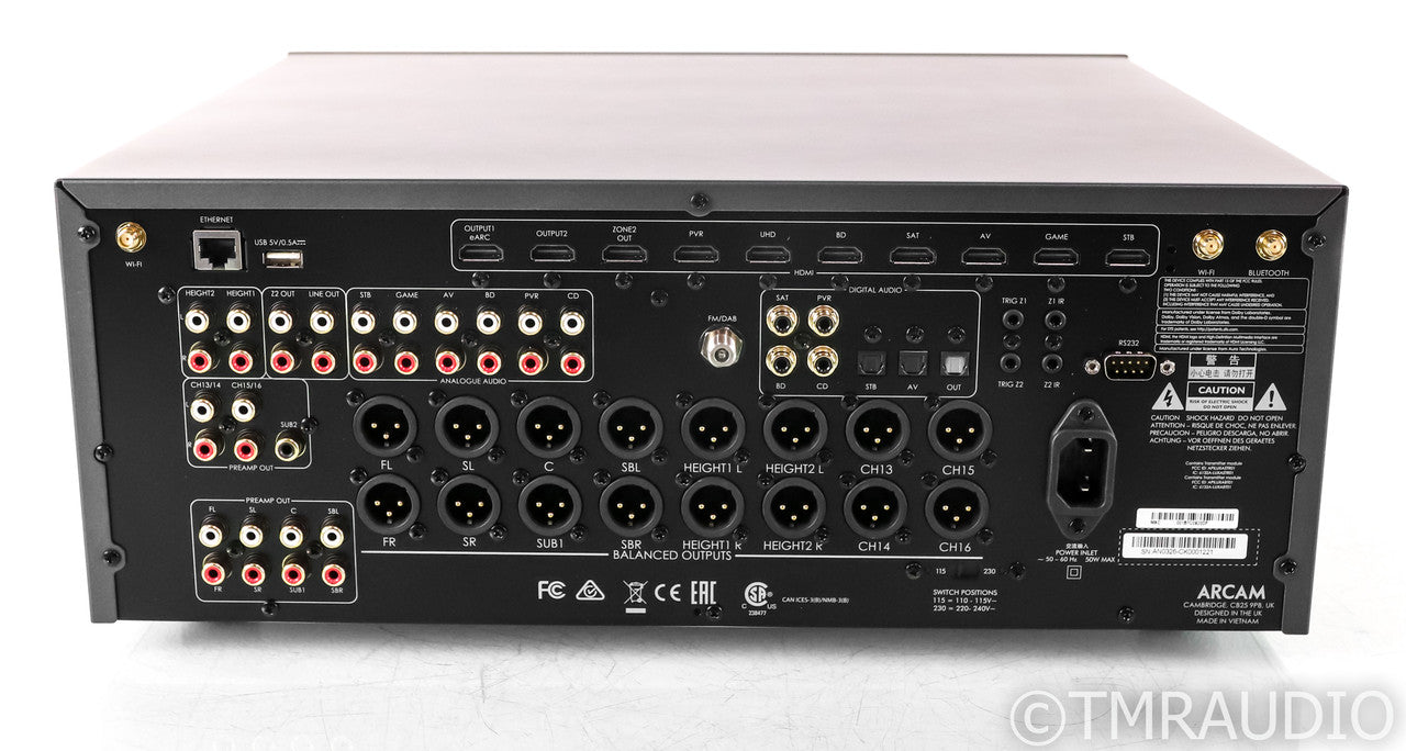 Arcam AV40 15.1 Channel Home Theater Processor; AV-40; Auro 3D; 4K UHD; Atmos