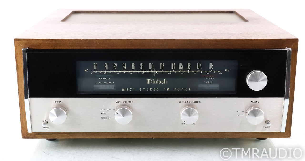McIntosh MR71 Vintage Tube Stereo FM Tuner