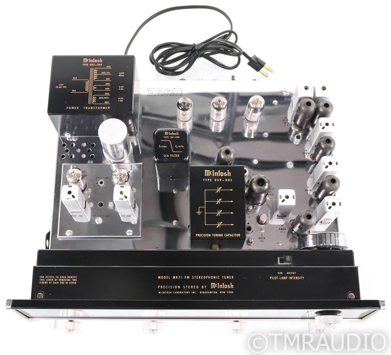 McIntosh MR71 Vintage Tube Stereo FM Tuner