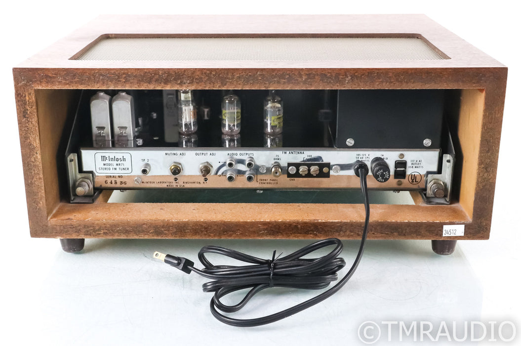 McIntosh MR71 Vintage Tube Stereo FM Tuner