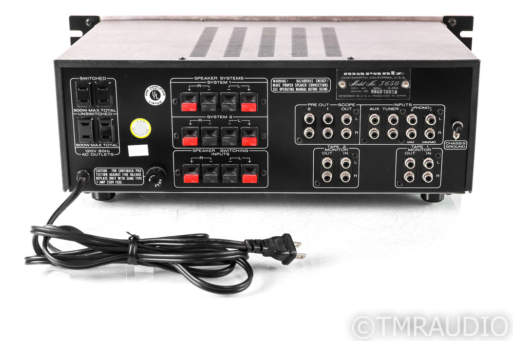 Marantz Model 3650 Vintage Stereo Preamplifier; Control Console
