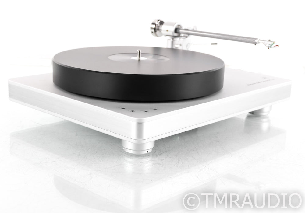 Clearaudio Performance DC Turntable; Silver; Satisfy Carbon Tonearm (Open Box; No Cart.)