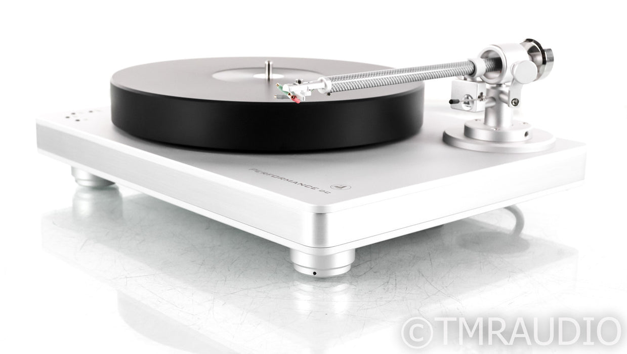 Clearaudio Performance DC Turntable; Silver; Satisfy Carbon Tonearm (Open Box; No Cart.)
