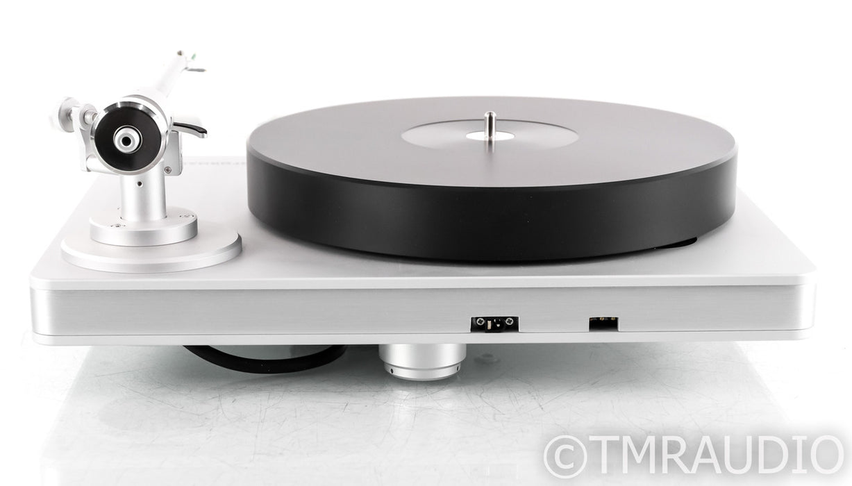 Clearaudio Performance DC Turntable; Silver; Satisfy Carbon Tonearm (Open Box; No Cart.)