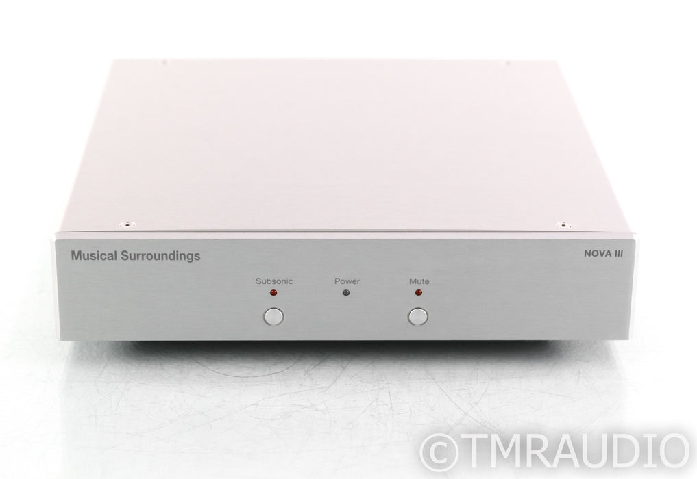Musical Surroundings Nova III MM / MC Phono Stage; Silver; Silver