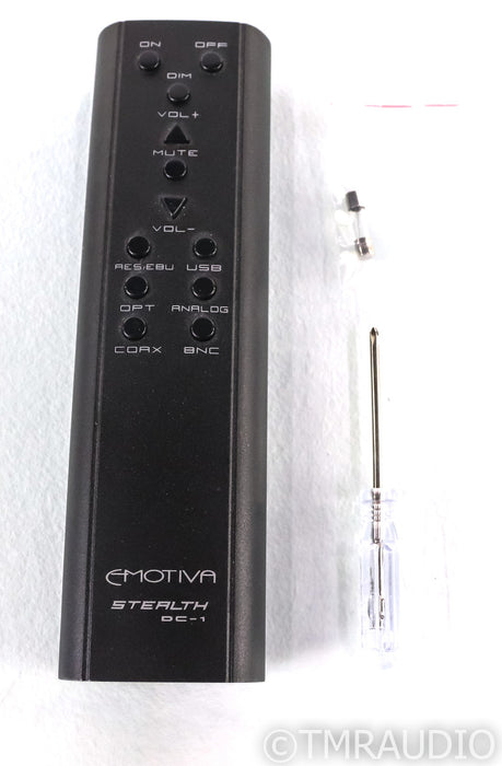 Emotiva Pro Stealth DC-1 DAC; D/A Converter