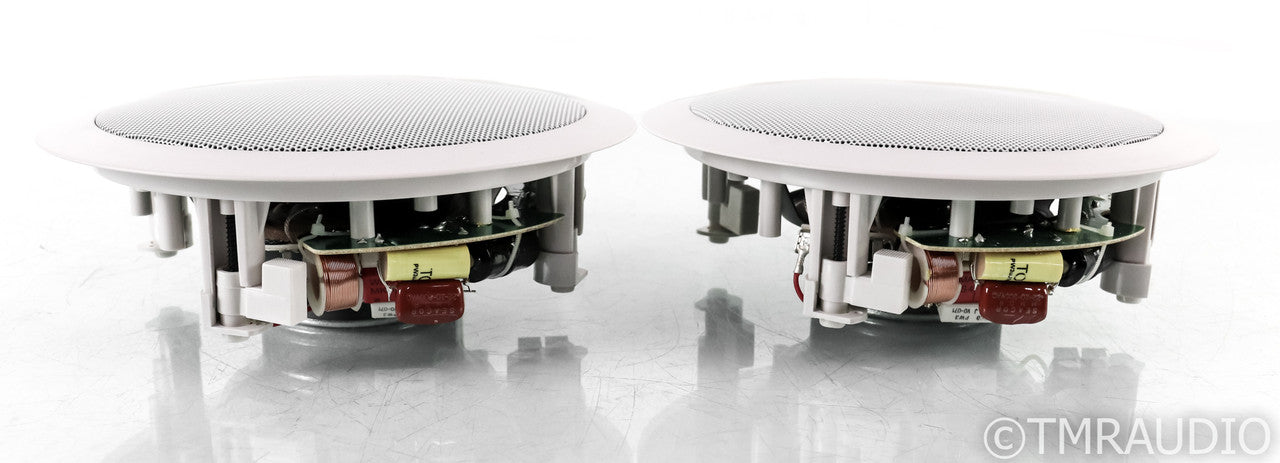 Totem Mask 6.5" In-Ceiling Speakers; White Pair