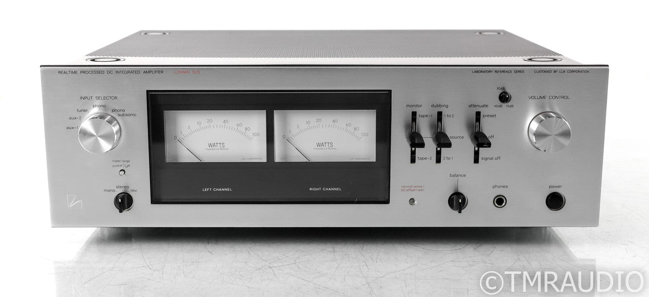 Luxman 5L15 Vintage Stereo Integrated Amplifier; 5L-15; Silver