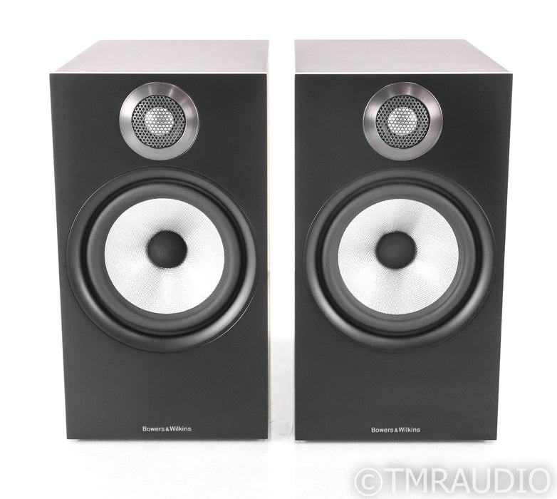 B&W 606 Bookshelf Speakers; Black Pair
