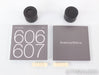 B&W 606 Bookshelf Speakers; Black Pair