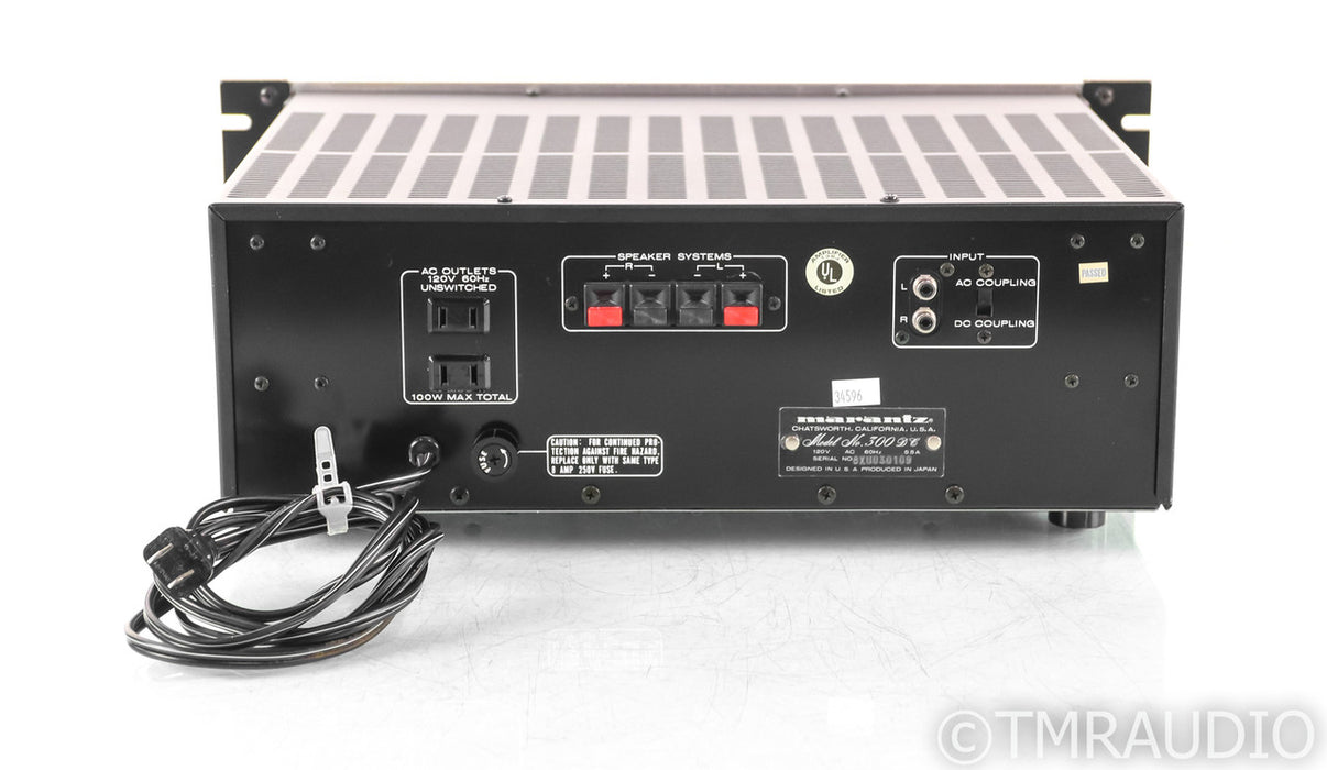 Marantz Model 300DC Vintage Stereo Power Amplifier; 300-DC - Excellent