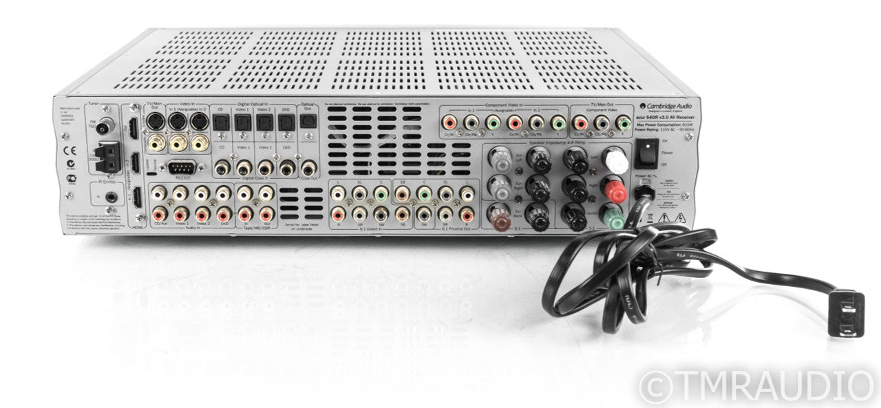 Cambridge Audio Azur 540R v.3.0 5.1 Channel Home Theater Receiver; V3; 6.1