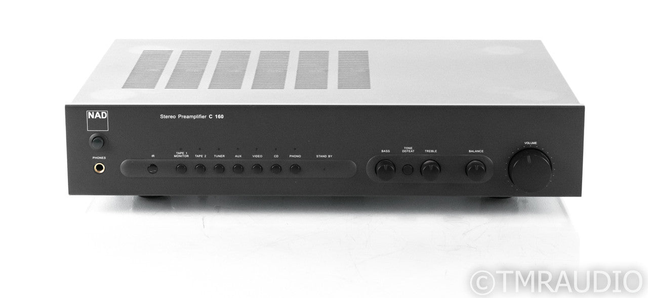 NAD C 160 Stereo Preamplifier; C160; MM/MC Phono (Never Used; No Remote)