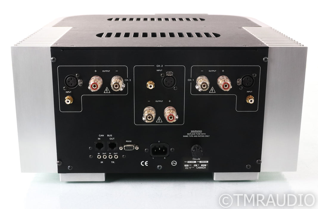 Classe CA-3200 Three Channel Power Amplifier; CA3200; Silver