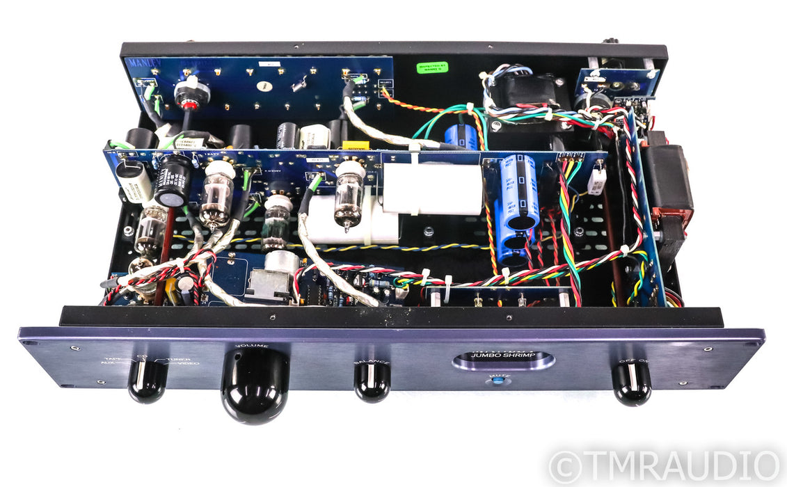 Manley Laboratories Jumbo Shrimp Stereo Tube Preamplifier; (No Remote)