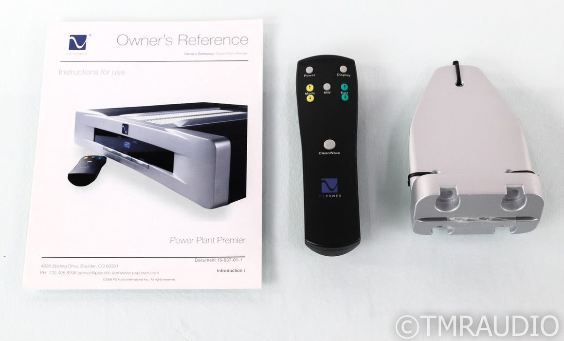 PS Audio Power Plant Premier Power Conditioner; AC Line Regenerator; PPP; Silver
