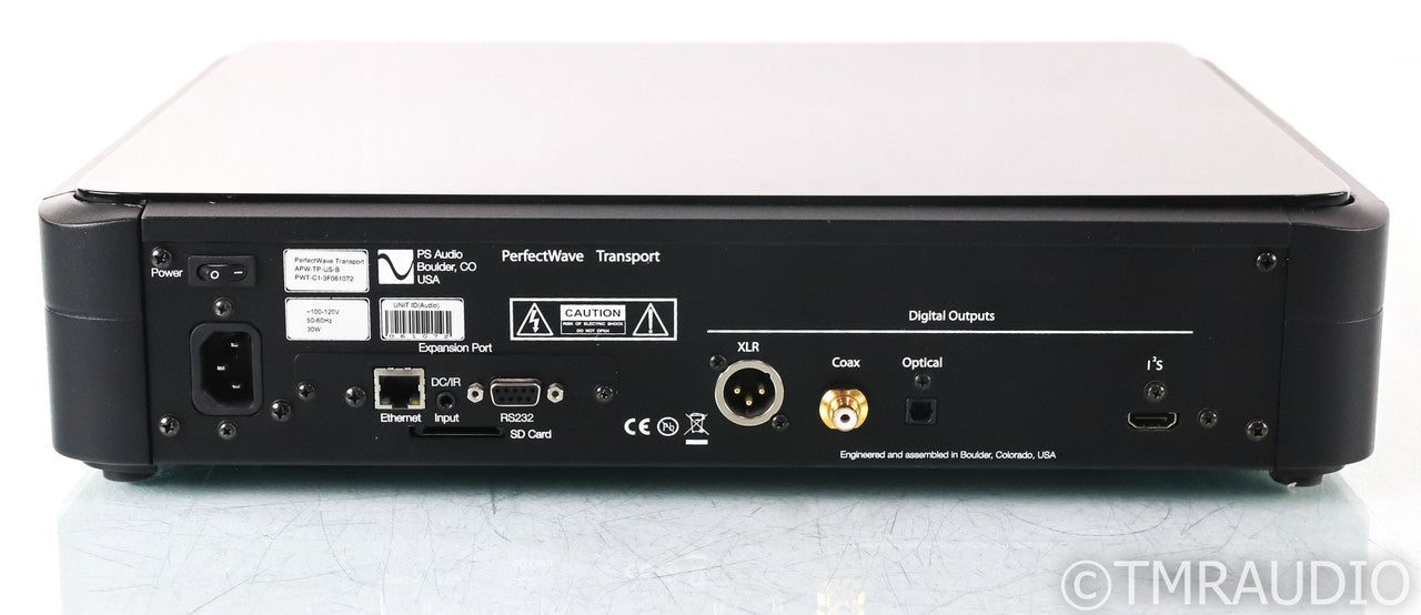 PS Audio PerfectWave CD Transport; PWT; Black; Remote