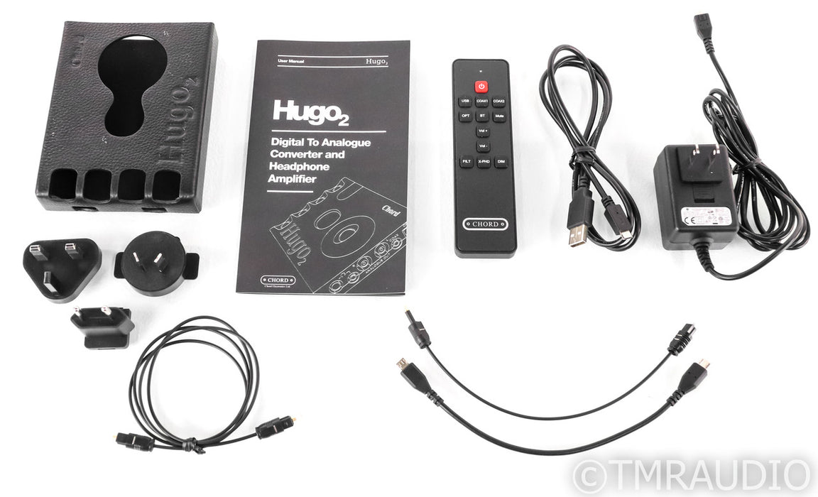 Chord Electronics Hugo 2 DAC; D/A Converter; Leather case; D/A Converter; Leather case