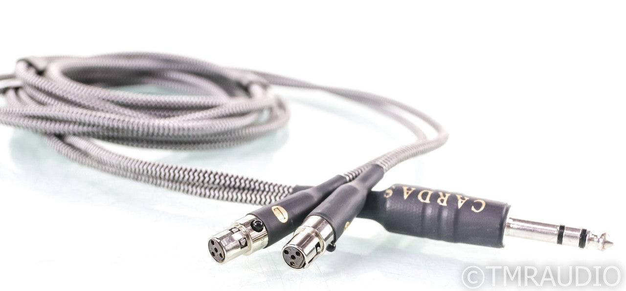 Cardas Clear Headphone Cable; 2m; Rhodium; For Audeze Headphones