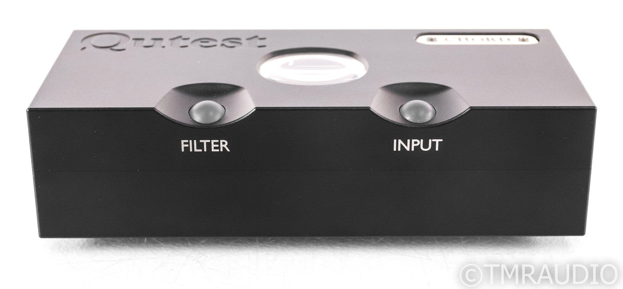 Chord Electronics Qutest DAC; D/A Converter; USB; Black