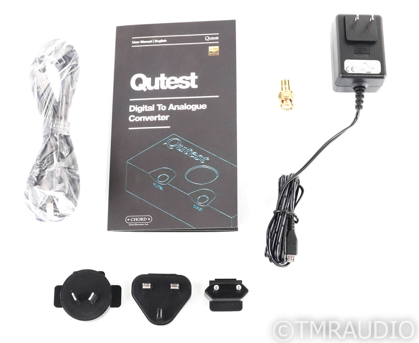 Chord Electronics Qutest DAC; D/A Converter; USB; Black