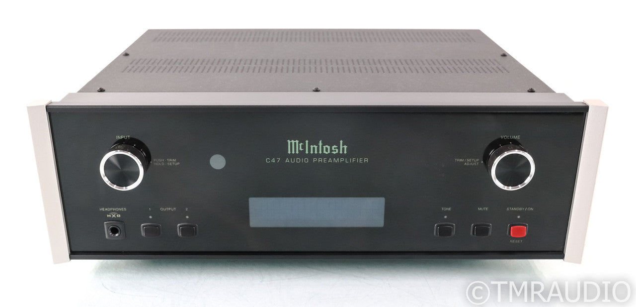 McIntosh C47 Stereo Preamplifier; MM / MC Phono; DAC; USB