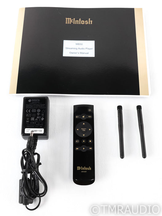 McIntosh MB50 Wireless Network Streamer; MB-50; Remote
