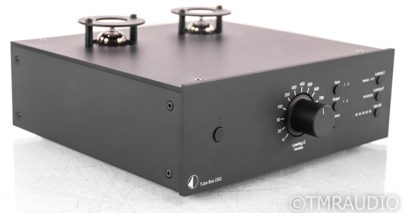 Pro-Ject Tube Box DS2 Tube MM / MC Phono Preamplifier; DS-2; Black
