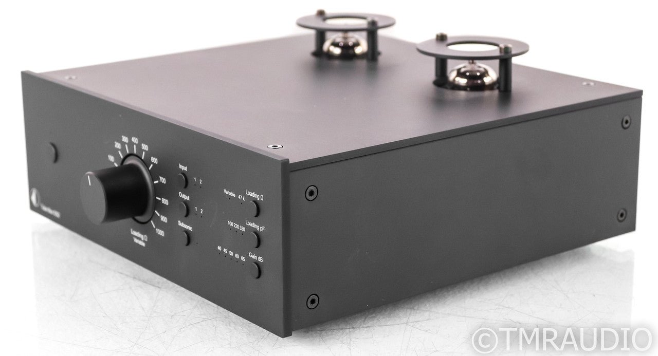 Pro-Ject Tube Box DS2 Tube MM / MC Phono Preamplifier; DS-2; Black