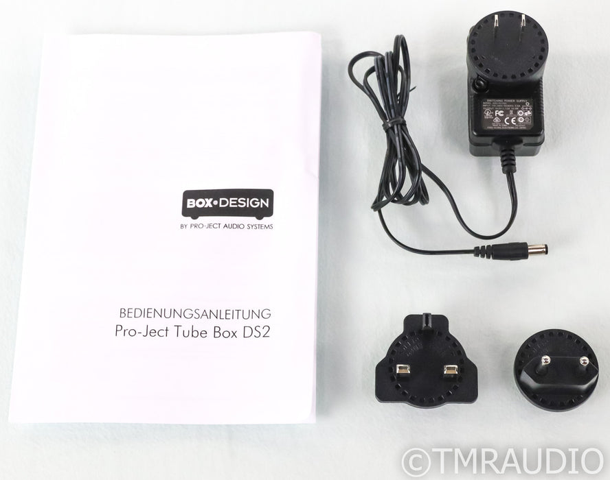 Pro-Ject Tube Box DS2 Tube MM / MC Phono Preamplifier; DS-2; Black