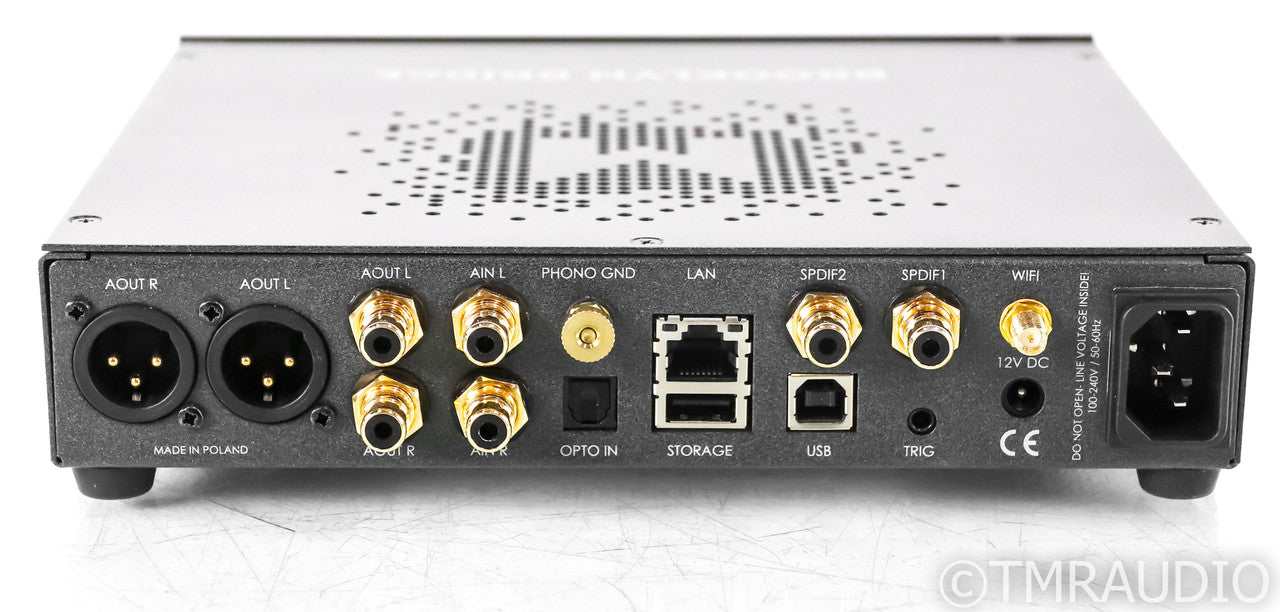 Mytek Brooklyn Bridge DAC / Preamplifier / Streamer; Remote; MM/MC Phono