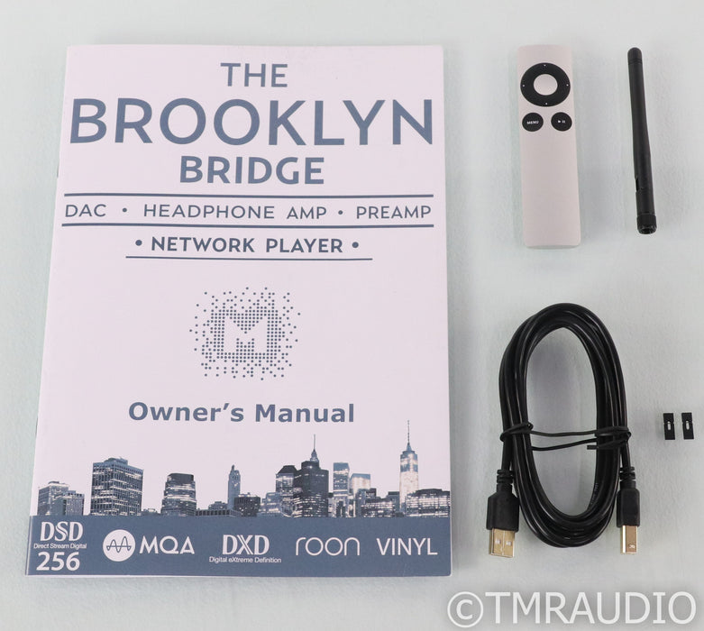 Mytek Brooklyn Bridge DAC / Preamplifier / Streamer; Remote; MM/MC Phono