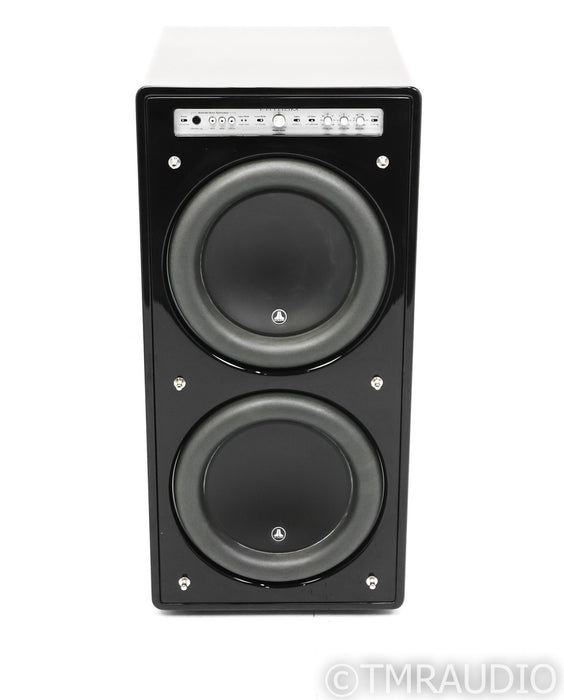 JL Audio Fathom F212 Dual 12" Powered Subwoofer; Gloss Black; F-212